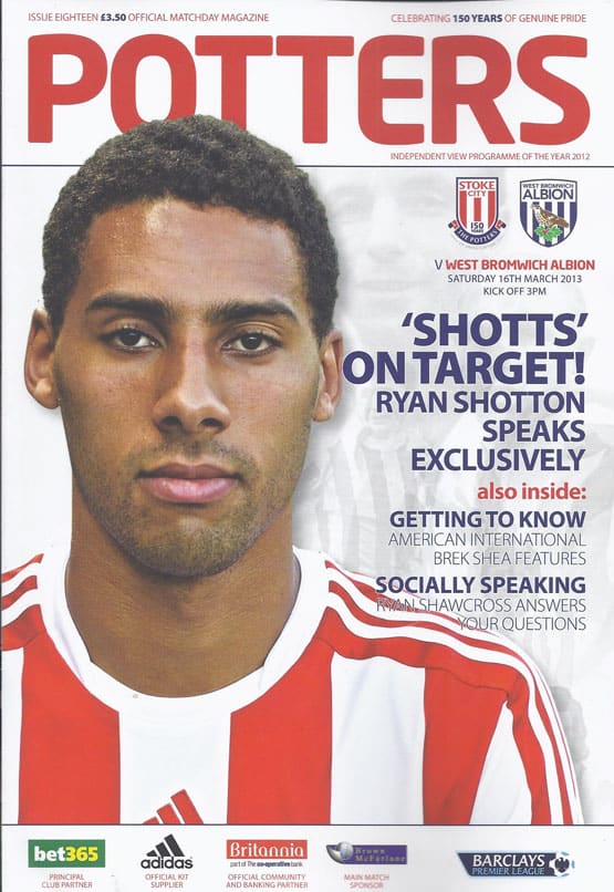 Stoke City FC v West Bromwich Albion FC 